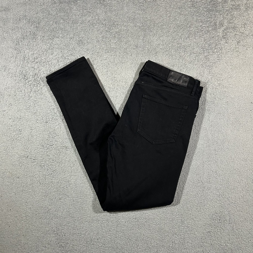 Burberry Brit Men's Black Denim Slim Fit Jeans Size 34x32 #2791